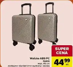 Carrefour Walizka ABS/PC PARIS oferta