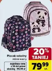 Carrefour Plecak szkolny, różne wzory oferta