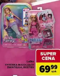 Carrefour Lalka Barbie Syrenka Migoczące Światełka / Besties oferta