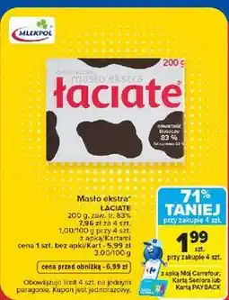Carrefour Masło ekstra Łaciate oferta