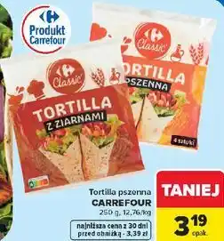 Carrefour Tortilla pszenna Carrefour Classic oferta