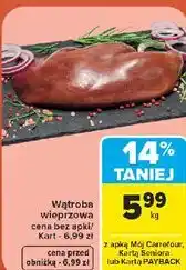 Carrefour Wątroba wieprzowa oferta