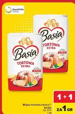 Carrefour Mąka tortowa ekstra Basia typ 405 oferta
