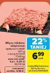 Carrefour Mięso mielone wieprzowe oferta