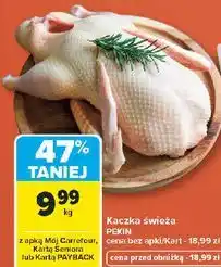 Carrefour Kaczka świeża PEKIN oferta