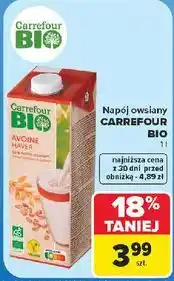 Carrefour Napój owsiany Carrefour Bio oferta