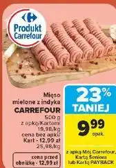 Carrefour Mięso mielone z indyka CARREFOUR oferta