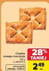 Carrefour Ciastko mango-marakuja oferta