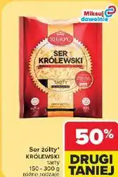 Carrefour Ser żółty Królewski tarty Sierpc oferta