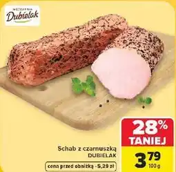 Carrefour Schab z czarnuszką DUBIELAK oferta