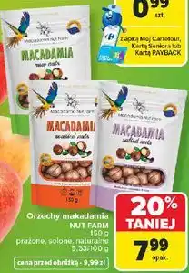 Carrefour Orzechy makadamia NUT FARM oferta