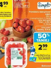 Carrefour Pomidory daktylowe SIMPL oferta