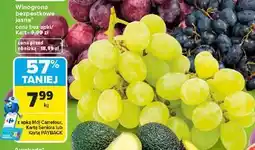 Carrefour Winogrona bezpestkowe jasne oferta