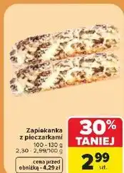 Carrefour Zapiekanka z pieczarkami oferta