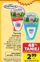 Carrefour Twaróg PIĄTNICA klinek oferta