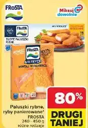 Carrefour Paluszki rybne, ryby panierowane Frosta oferta