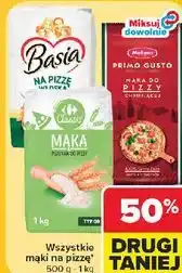 Carrefour Wszystkie mąki na pizzę Basia, Primo Gusto, Classic oferta