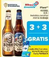 Carrefour Piwo Kozel oferta