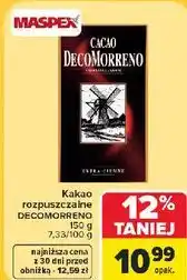 Carrefour Kakao rozpuszczalne Decomorreno oferta