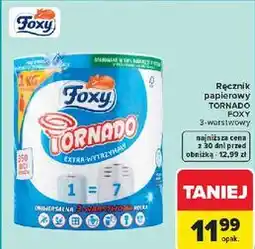Carrefour Ręcznik papierowy Tornado Foxy oferta