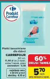 Carrefour Płatki bawełniane dla dzieci Carrefour oferta