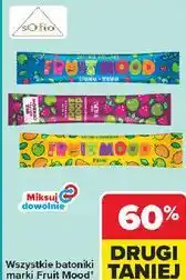 Carrefour Wszystkie batoniki marki Fruit Mood oferta