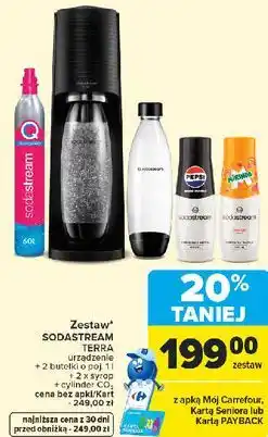Carrefour Zestaw SODASTREAM TERRA oferta