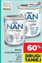 Carrefour Mleko modyfikowane Nestle NAN oferta