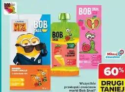 Carrefour Wszystkie przekąski owocowe marki Bob Snail oferta