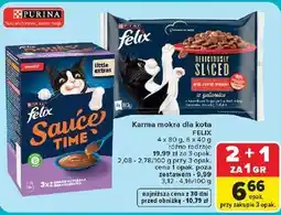 Carrefour Karma mokra dla kota FELIX oferta