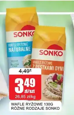 Bingo Wafle ryżowe naturalne Sonko oferta
