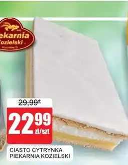 Bingo Ciasto cytrynka Piekarnia Kozielski oferta