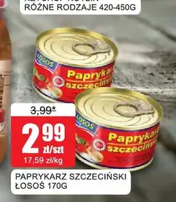 Bingo Paprykarz szczeciński Łosoś oferta