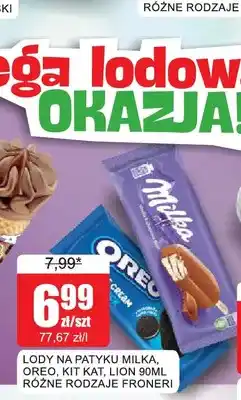 Bingo Lody na patyku Milka Froneri oferta