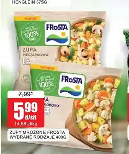 Bingo Zupa mrożona pieczarkowa Frosta oferta