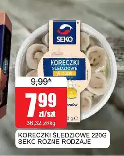 Bingo Koreczki śledziowe w oleju Seko oferta