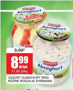 Bingo Jogurt Almighurt Ehrmann o smaku waniliowym oferta