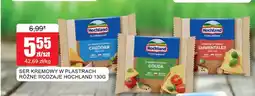 Bingo Ser kremowy w plastrach Hochland Cheddar oferta