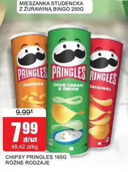 Bingo Chipsy Pringles Paprika oferta