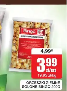 Bingo Orzeszki ziemne solone Bingo oferta