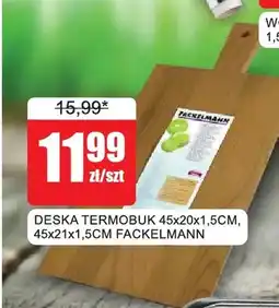 Bingo Deska termobuk Fackelmann 45x20x1,5 cm oferta