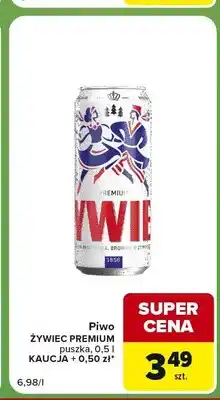 Carrefour Express Piwo Żywiec Premium oferta