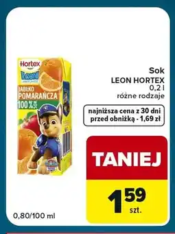 Globi Sok Leon Hortex jabłko pomarańcza oferta