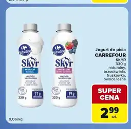 Carrefour Express Jogurt do picia Carrefour Sensation Skyr owoce leśne oferta