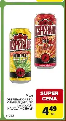 Carrefour Express Piwo Desperados Mojito oferta