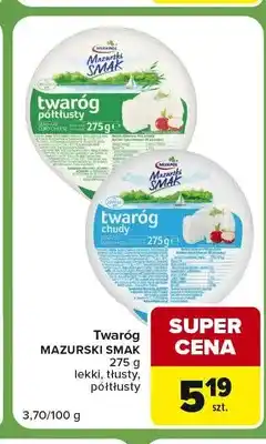 Carrefour Express Twaróg Mazurski Smak tłusty oferta