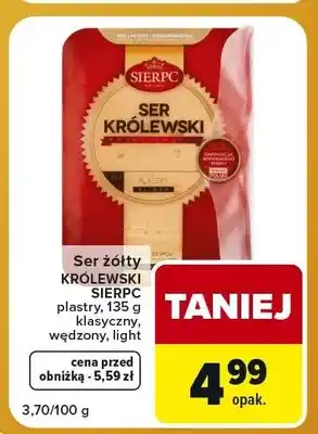 Ser żółty Królewski light Sierpc