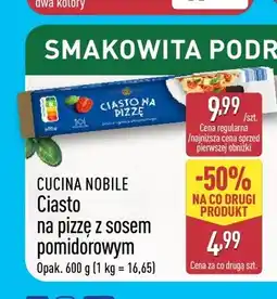 ALDI Ciasto na pizzę z sosem pomidorowym Cucina Nobile oferta