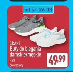 ALDI Buty do biegania damskie męskie Crane oferta
