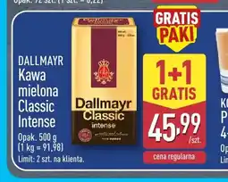 ALDI Kawa mielona Dallmayr Classic Intense oferta